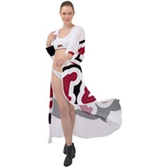 Comic-text-frustration-bother Maxi Chiffon Beach Wrap by 99art
