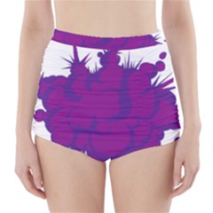 Explosion-firecracker-pyrotechnics High-waisted Bikini Bottoms by 99art