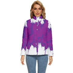 Explosion-firecracker-pyrotechnics Women s Puffer Bubble Jacket Coat by 99art