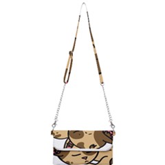 Cat-cartoon-pet-kitten-character Mini Crossbody Handbag by 99art