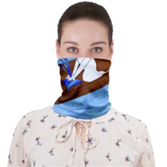 Spirit-boat-funny-comic-graphic Face Covering Bandana (adult) by 99art