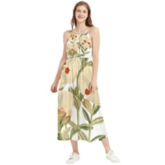 Nature-flower-leaf-plant-isolated Boho Sleeveless Summer Dress by 99art