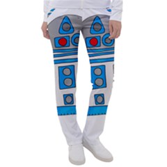 Technology-clip-art-r2d2 Women s Casual Pants by 99art