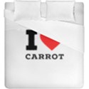 I love carrots  Duvet Cover Double Side (King Size) View1