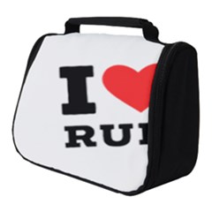 I Love Rum Full Print Travel Pouch (small) by ilovewhateva