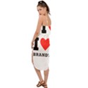 I love brandy Waist Tie Cover Up Chiffon Dress View2