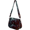 Abstract Pattern Design Art Wallpaper Tracery Texture Saddle Handbag View2
