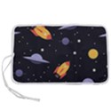 Cosmos Rockets Spaceships Ufos Pen Storage Case (S) View1