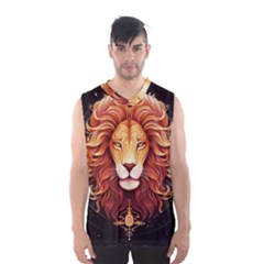Lion Star Sign Astrology Horoscope Men s Basketball Tank Top by Bangk1t