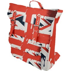 Union Jack England Uk United Kingdom London Buckle Up Backpack by Bangk1t