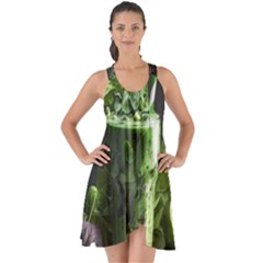 Drink Spinach Smooth Apple Ginger Show Some Back Chiffon Dress by Ndabl3x