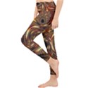 Geometric Art Fractal Abstract Art Lightweight Velour Classic Yoga Leggings View3
