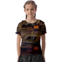 Processor Cpu Board Circuit Kids  Frill Chiffon Blouse View1