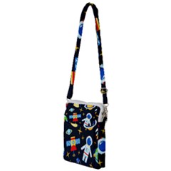 Space Seamless Pattern Multi Function Travel Bag by Wav3s