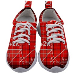 Geometry Mathematics Cube Kids Athletic Shoes by Ndabl3x