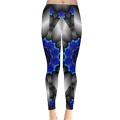 Kaleidoscope Abstract Round Leggings  by Ndabl3x