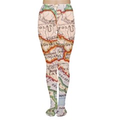 Map Europe Globe Countries States Tights by Ndabl3x
