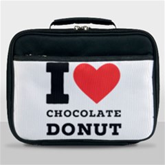 I Love Chocolate Donut Lunch Bag by ilovewhateva