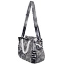Background Pattern Geometric Design Rope Handles Shoulder Strap Bag View1