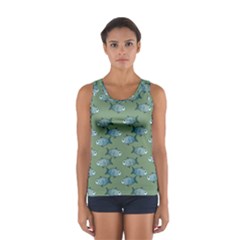 Fishes Pattern Background Theme Sport Tank Top  by Vaneshop