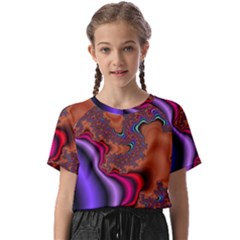 Colorful Piece Abstract Kids  Basic Tee by Vaneshop