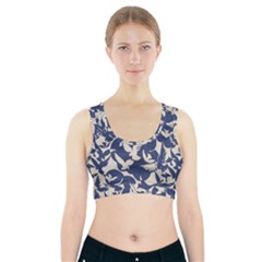 Bird Animal Animal Background Sports Bra With Pocket by Vaneshop