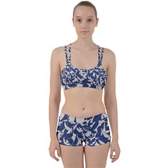 Bird Animal Animal Background Perfect Fit Gym Set by Vaneshop
