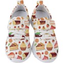Seamless Pattern Hand Drawing Cartoon Dessert And Cake Kids  Velcro Strap Shoes View1