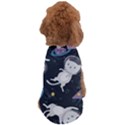 Space Cat Illustration Pattern Astronaut Dog T-Shirt View2