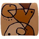 Mazipoodles In The Frame - Brown Back Support Cushion View1