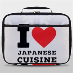 I Love Japanese Cuisine Full Print Lunch Bag by ilovewhateva