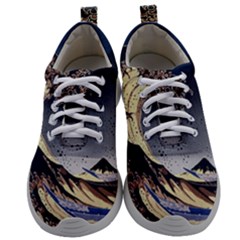 The Great Wave Off Kanagawa Japanese Waves Mens Athletic Shoes by Vaneshop