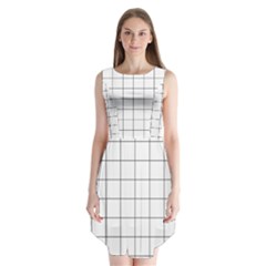 Mesh Sleeveless Chiffon Dress   by zhou
