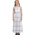 Mesh Kids  Satin Sleeveless Maxi Dress View1