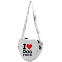 I love dog food Heart Shoulder Bag View1