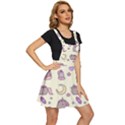 Beautiful Beauty Cartoon Cat Apron Dress View3