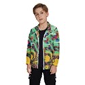 Monkey Tiger Bird Parrot Forest Jungle Style Kids  Windbreaker View2