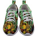 Monkey Tiger Bird Parrot Forest Jungle Style Kids Athletic Shoes View1