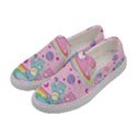 Bears Kawaii Pattern Women s Canvas Slip Ons View2