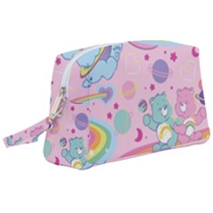 Bears Kawaii Pattern Wristlet Pouch Bag (large) by Cowasu