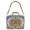 Pink Peacock Bird Pattern Texture MacBook Pro 13  Shoulder Laptop Bag  View2