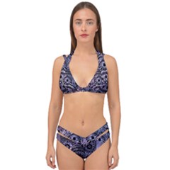 Hamsa Hand Double Strap Halter Bikini Set by Bangk1t