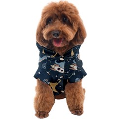 Space Theme Art Pattern Design Wallpaper Dog Coat by Ndabl3x