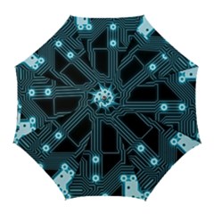 A Completely Seamless Background Design Circuitry Golf Umbrellas by Amaryn4rt
