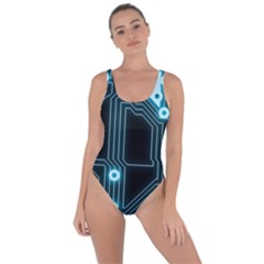 A Completely Seamless Background Design Circuitry Bring Sexy Back Swimsuit by Amaryn4rt