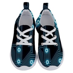 A Completely Seamless Background Design Circuitry Running Shoes by Amaryn4rt