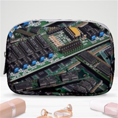 Computer Ram Tech - Make Up Pouch (small) by Amaryn4rt