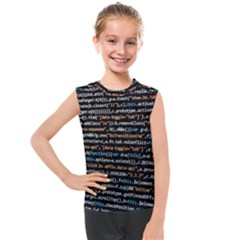 Close Up Code Coding Computer Kids  Mesh Tank Top by Amaryn4rt