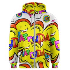 Abstract Wood Design Floor Texture Men s Zipper Hoodie by Celenk