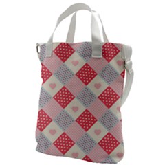 Cute-kawaii-patches-seamless-pattern Canvas Messenger Bag by uniart180623